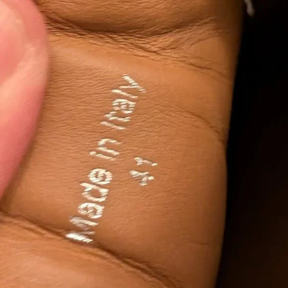 MCM White Black Logo Low-Top Sneakers - Picture 6 of 13